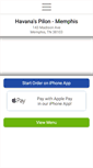 Mobile Screenshot of havanaspilonmemphis.com